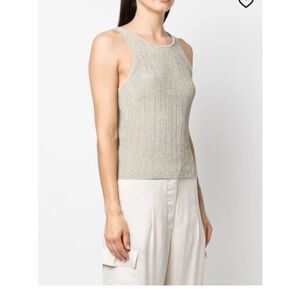 BA&SH Metallic Top “0”